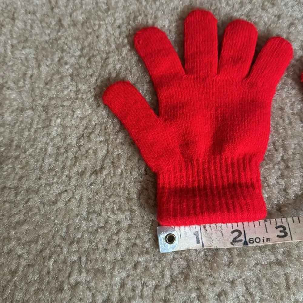 UNISEX KIDS - Red Mittens